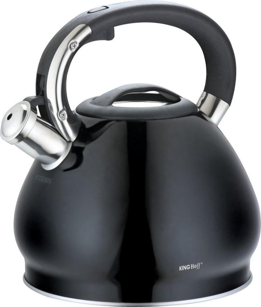 Kinghoff 3246 – Fluitketel – Rood – 3L – Drogisterij Plus – Verzorging & Gemak