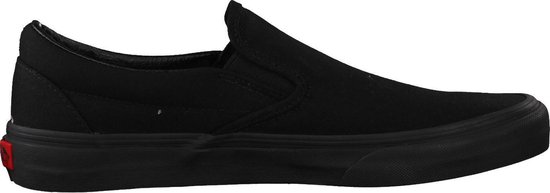 vans slip ons black mens