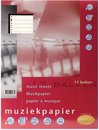11x Multo muziekpapier voor A4, 23-gaatsperforatie