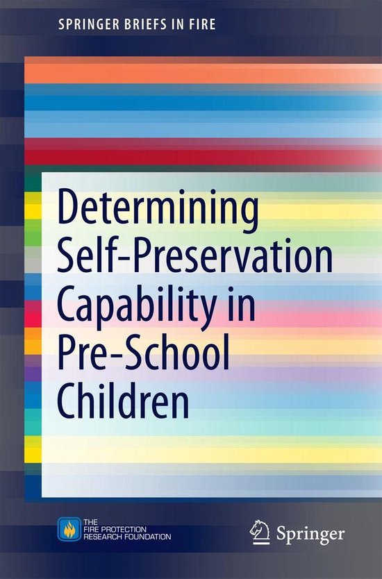 SpringerBriefs in Fire - Determining Self-Preservation Capab ... - cover