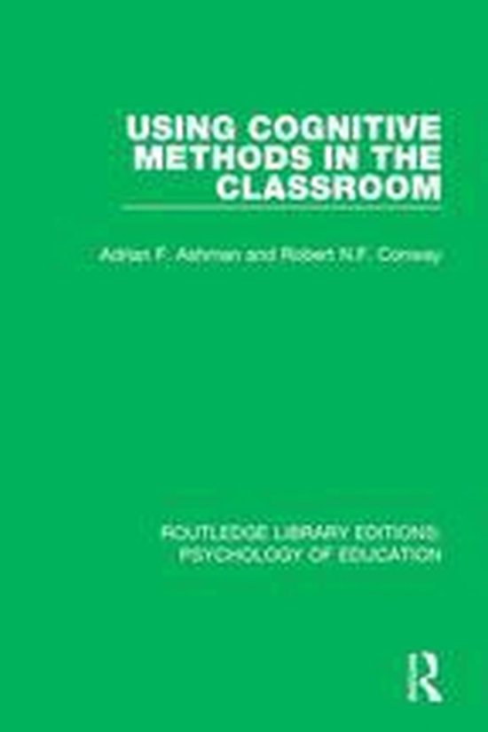 Routledge Library Editions: Psychology of Education - Using  ... - cover