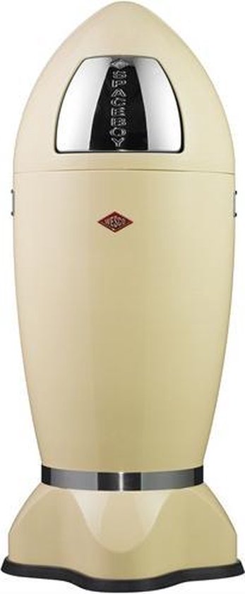Wesco Spaceboy XL Prullenbak - 35 liter - Amandel