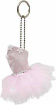 Ballet Cadeau Sleutelhanger met Tutu Lichtroze