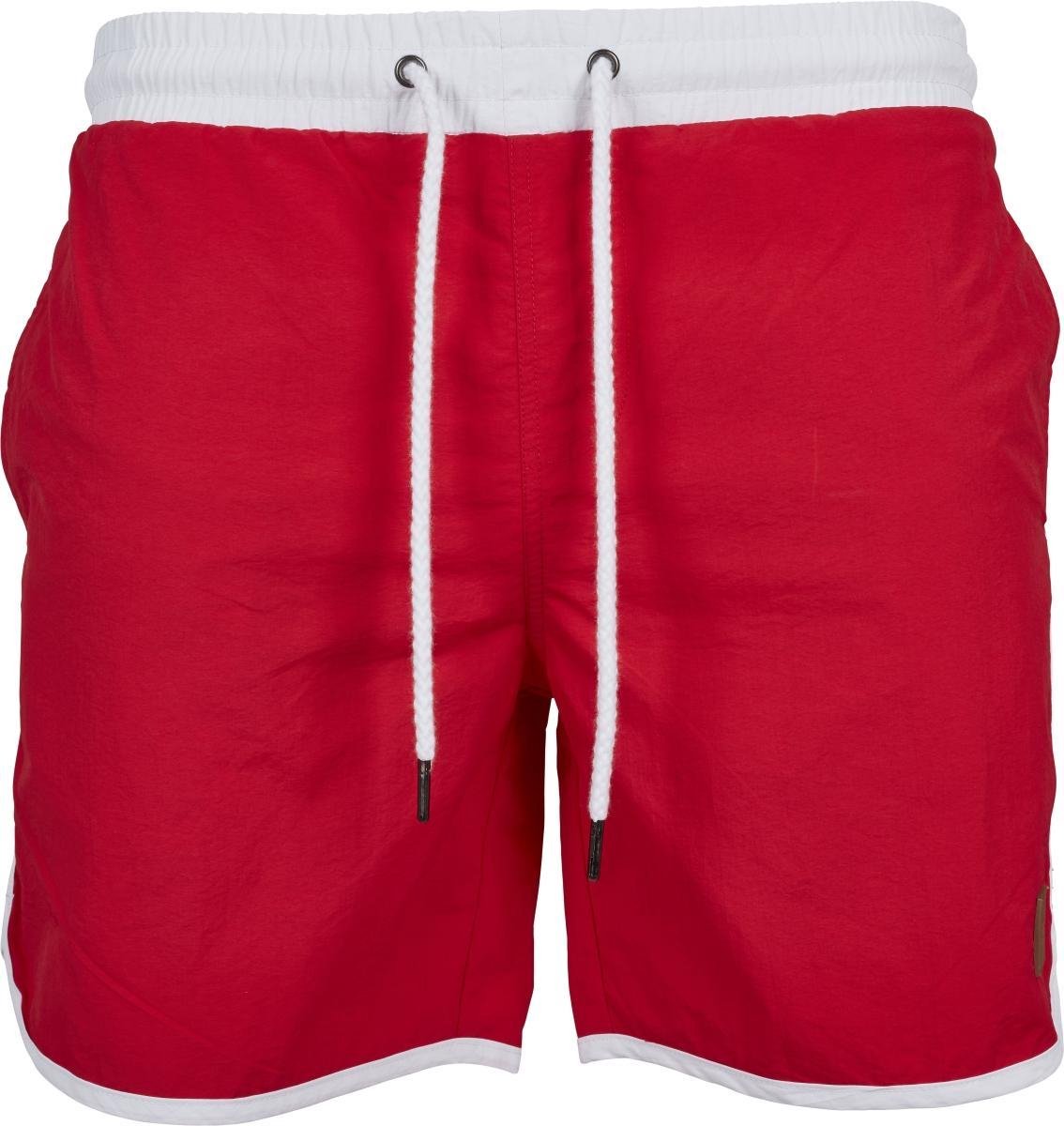 Urban Classics Retro Swimshort – Zwembroek Rood