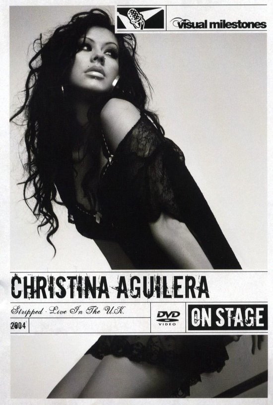Cover van de film 'Christina Aguilera - Stripped Live In The UK'