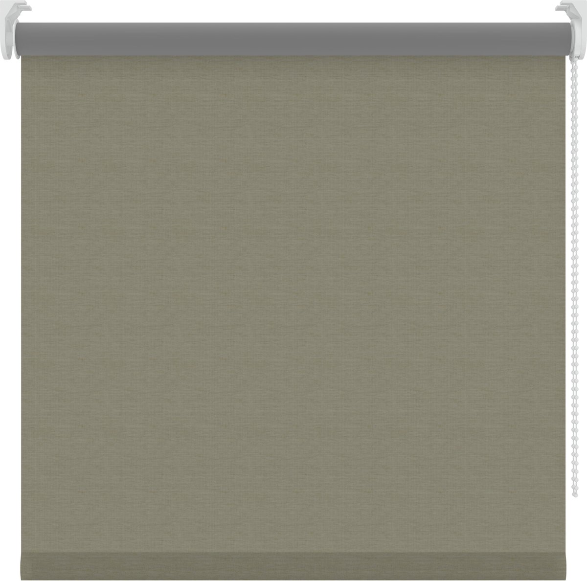 BloomTheRoom rolgordijn - Linnenlook l.grijs - Lichtdoorlatend - 120x190 cm