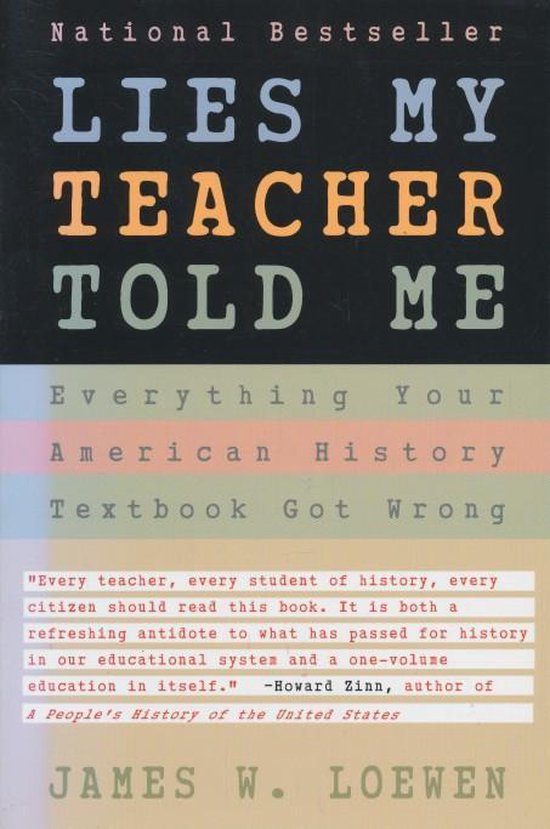 Lies My Teacher Told Me - cover