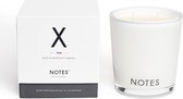 Notes Candle Large X - Ten