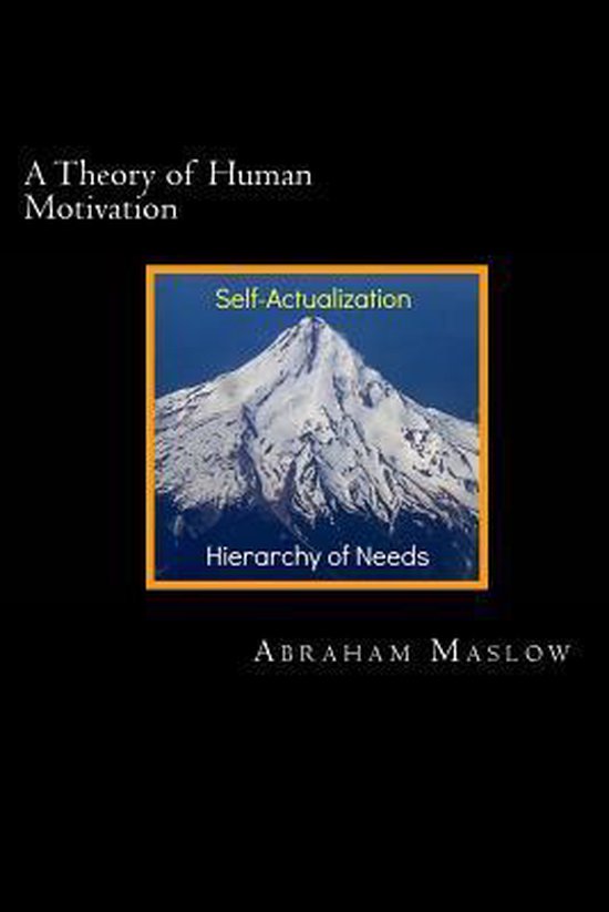 A Theory of Human Motivation - cover