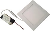 LED downlight vierkant | 145 x 145mm | 9 Watt warmwit | 3000K | inbouw