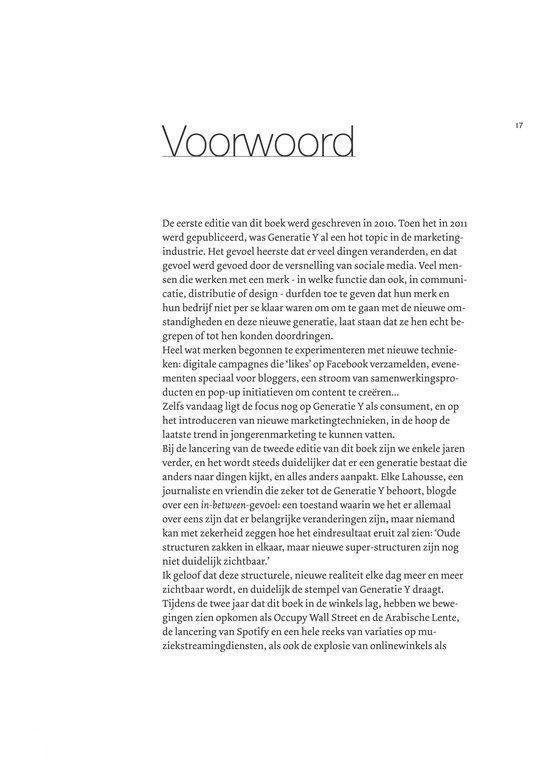Voorwoord van 'How Cool Brands Stay Hot' met tekst en paginanummer 17.
