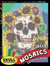 Skull Circle Mosaics Coloring Book
