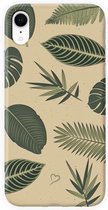 Fashionthings Be-leaf in yourself iPhone XR Hoesje / Cover - Eco-friendly - Softcase