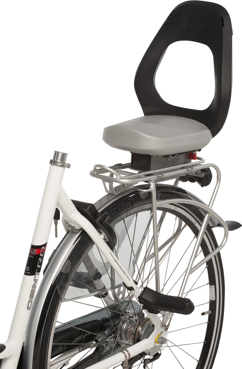 Yepp Junior Fietsstoeltje Achter Easyfit Zwart bol