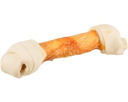 Flamingo Hondensnack Geknoopt Been Kip 25 cm - 220 gr - 1 stuk x 25 cm