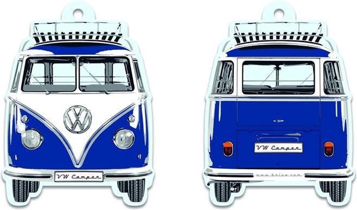 VW T1 Bus luchtverfrisser - 'ocean' blauw