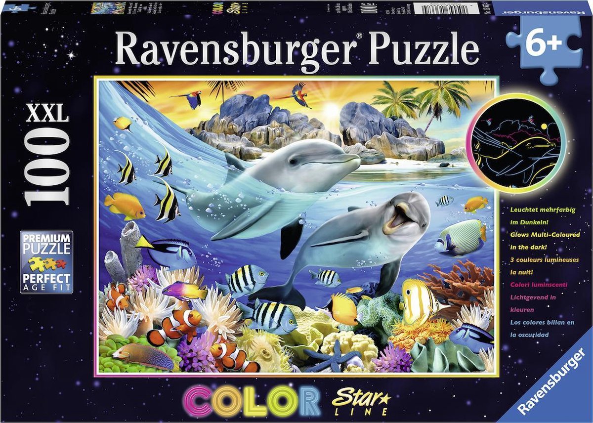 Ravensburger puzzel Schitterend koraalrif- Starline - Legpuzzel - 100  stukjes | bol.com