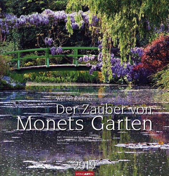 Bol Com Richner W Zauber Von Monets Garten Kalender 2019