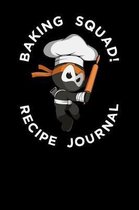 Baking Squad Recipe Journal