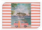 Strandtas Summer escape oranje