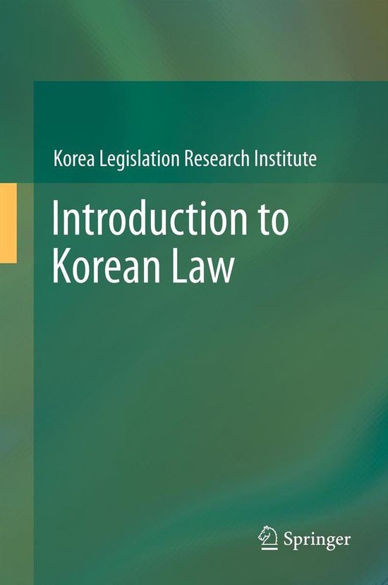 Law and Criminology (R0) - Introduction to Korean Law - cover