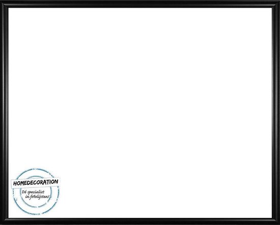 Homedecoration Biggy - Cadre photo - Format photo - 38-52 cm - Plastique - Noir mat