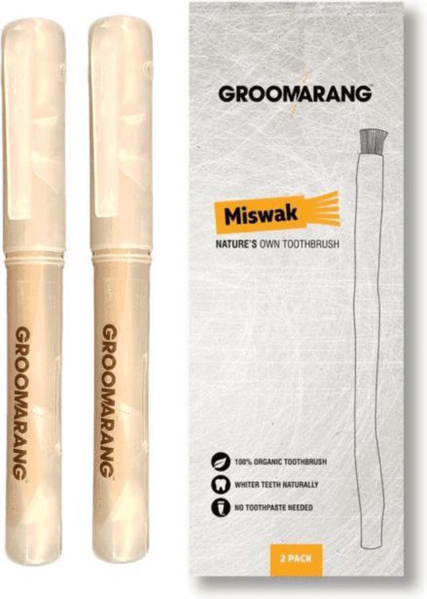 Groomarang Organische Tandenborstel - Whitening