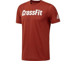 Ultimate Fit - slim fit sport shirt met opdruk Ultimate Fit en