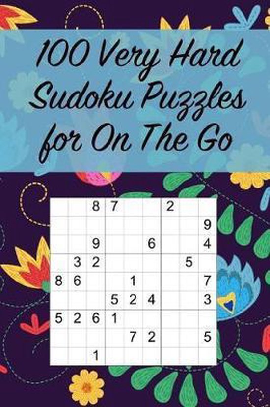 100 Very Hard Sudoku Puzzles for On The Go, Sharpened Pencil Press