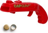Cap Gun Bierdopschieter - Flessenopener -Bierdop schieter - Flesjesopener - Flessen opener - Rood