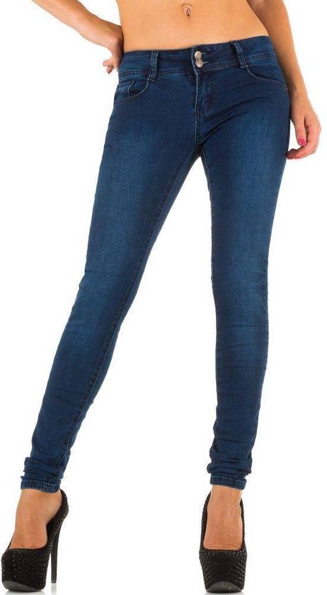 Dames Jeans van Just F - donker blauw | bol.com