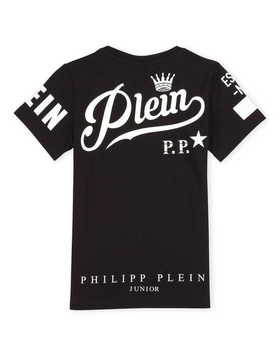 Philipp Plein PHP Kinder T-shirt Zwart Boys | bol.com