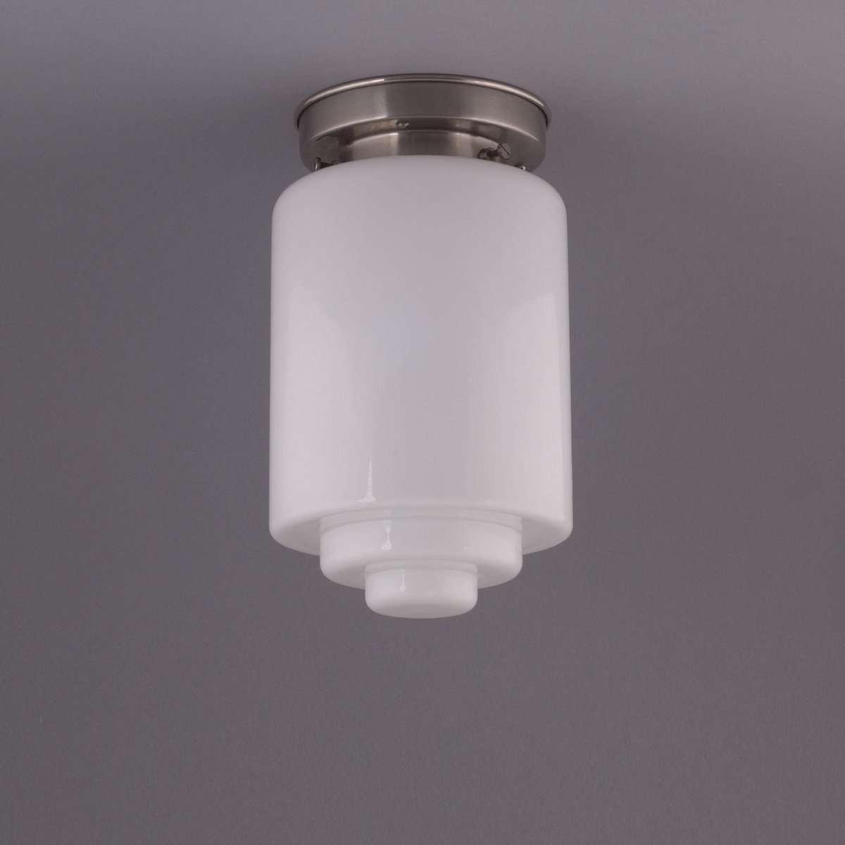 Art Deco lamp -  plafonnière Getrapte Cilinder - Art Deco Trade