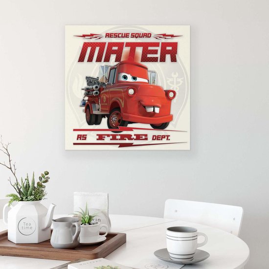 Disney Cars Canvas Print 80cm x 80cm