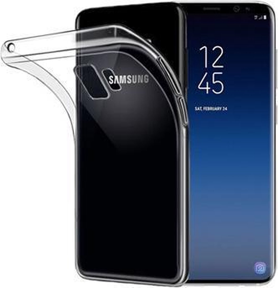 Imido - geschikt voor Samsung Galaxy S9 TPU silicone transparant hoesje