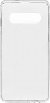 Hoesje Siliconen Geschikt voor Samsung Galaxy S10 Plus - Softcase Backcover smartphone - Transparant