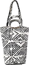 Mycha Ibiza tas - strandtas - handtas - clutch - katoen jaquard - 901