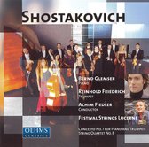 Bernd Glemser, Festival Strings Lucerne, Achim Friedrich - Shostakovich: Concerto No.1 For Piano & Trumpet/String Quartet No.8 (CD)