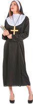 Nonnen kostuum met ceintuur en hoofddoek maat L (44-46)