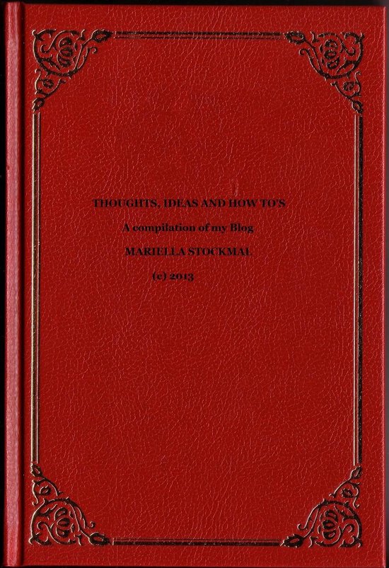 Thoughts Ideas and How To's - cover