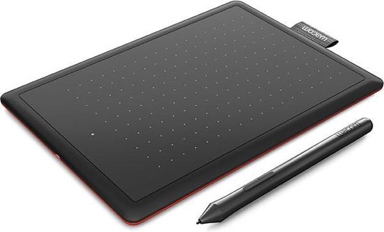 Wacom One by Medium grafische tablet 2540 lpi 216 x 135 mm USB Zwart