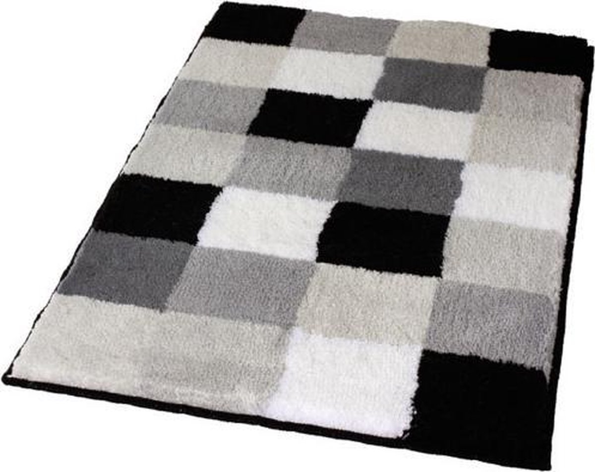Badmat Caro Zwart 60x105cm