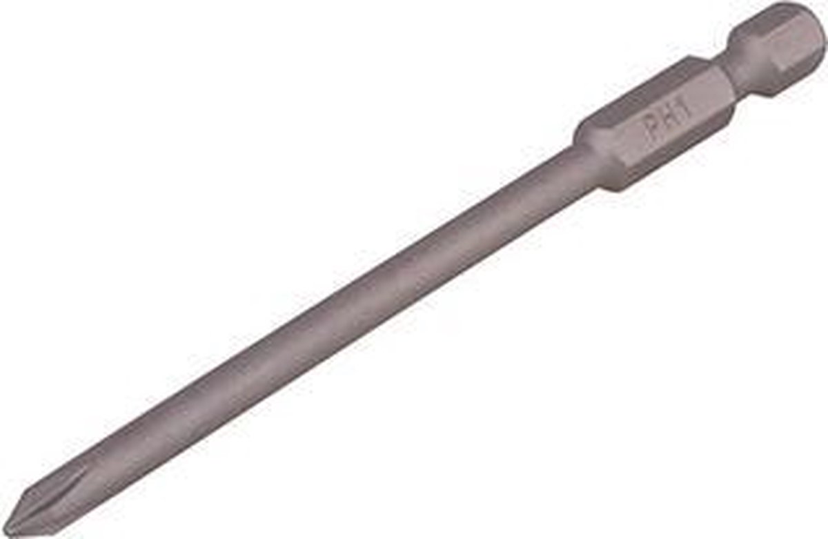 wolfcraft - Kruiskop PH1 - Extra lang - 89 mm - Solid-bit - 1241000