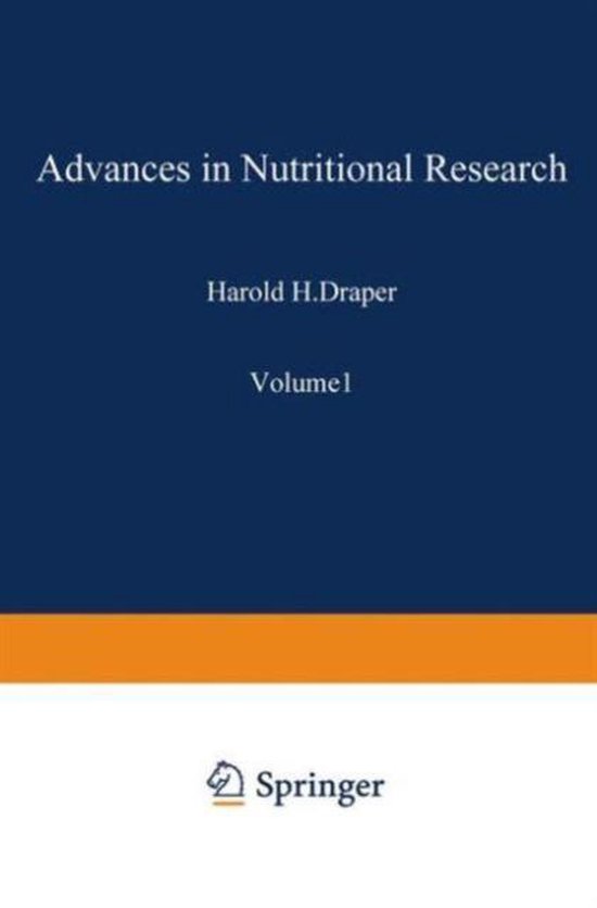 Advances in Nutritional Research - cover