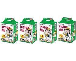 Fujifilm Instax Mini Film - 4-pack 2 x 10 stuks - Geschikt voor 80 foto's