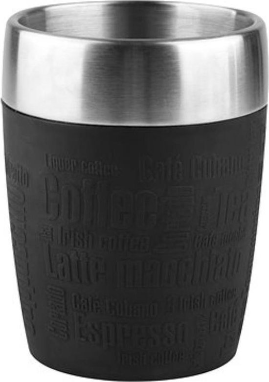 onderdelen Staan voor Boomgaard Tefal Travel Mug Thermobeker - 200 ml - RVS/Zwart | bol.com