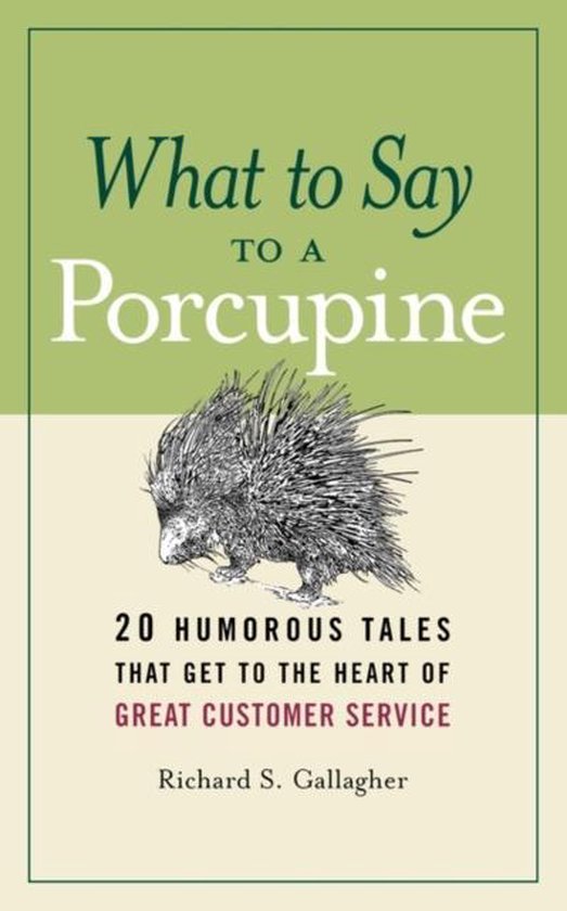 What to Say to a Porcupine - cover