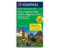 Kompass WK2221 Elzas/Vogezen Midden
