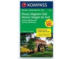 Kompass WK2222 Elzas/Vogezen Zuid
