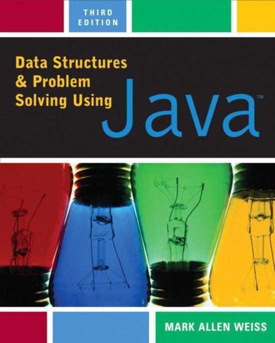 Data Structures & Problem Solving Using Java - cover